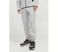 Jack & Jones Jack & Jones Will Slim Fit Tech Joggers, Light Grey Melange, Size S, Men Light Grey Melange