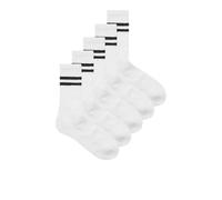 JACK & JONES Jacregen Tennis Sock Pack of 5 Noos, White, One Size