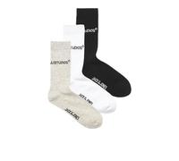 JACK & JONES Jacsoho Tennis Socks Pack of 3 Noos, black, One Size