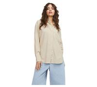 Jack & Jones Jamie Relaxed Linen Jjxx Long Sleeve Shirt Beige S Women