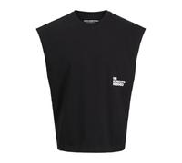 Jack & Jones Jcodynamic Sleeveless Tee Crew Neck, Black, M