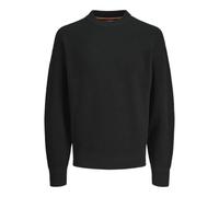 JACK & JONES Men's Jcooutdoor Knit Mock Neck Sn Jumper, Black, M