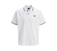 JACK & JONES Jcopacer Jacquard Polo SS, Bright White, XL