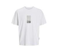 Jack & Jones Jcopacer Photo Branding Tee SS Crew Neck, Bright White, S