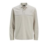 JACK & JONES Jcopacer Polo LS, Moonbeam, S
