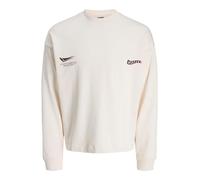JACK & JONES Jcosignal Sweat Crew Neck, Sea Salt, M