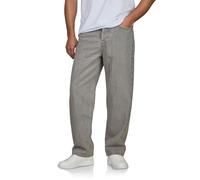 JACK & JONES Jeans Men's Stretch Baggy Fit Cotton JJIALEX JJCOOPER Wide Jeans Trousers Denim Blue Black Grey 30 31 32 33 34 36 38, Grey Denim (12281036), 33 W/32 L