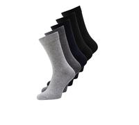 Football Socks Jack & Jones Jens (x5) Gris TU