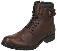 Jack & Jones Mid Boots ALBANY LEATHER in Brown 8