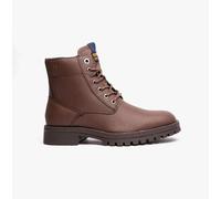JACK & JONES Men's Jfwbernie PU lace-up Ankle Boots, Java, 8 UK