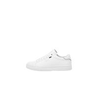 JACK & JONES Jfwtrent Pu Bright White 19 Noos, Men’s Low-Top Sneakers, (Bright White), 9 UK (43 EU)