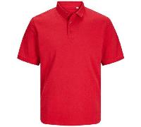 Jack & Jones JJ020 True Polo Lipstick Red 2XL Colour: Lipstick Red 2XL