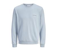 JACK & JONES Jjbrandon Sweat Crew Neck Pls - Plus Size, celestial blue, 5XL