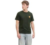 JACK & JONES Jjbrandy Tee SS Crew Neck, Green (Duffel Bag), L