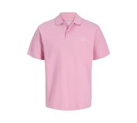 JACK & JONES Jjcollege Logo Polo SS, Prism Pink, L