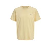 JACK & JONES Jjcollege Logo Tee SS Crew Neck, Sunlight, M