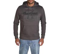 JACK & JONES JJEADRIAN Men's Regular Fit Hoodie Pullover Sweater Print Black Grey Green Brown Beige Blue S M L XL XXL 3XL, Asphalt (Jack & Jones), M