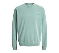 JACK & JONES Jjearchive Graphic Sweat Crew Neck Noos, Mineral Blue, M