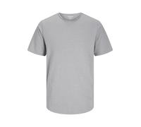 JACK & JONES Men's Jjebasher Tee O-Neck SS Noos T-Shirt, Ultimate Grey, XL