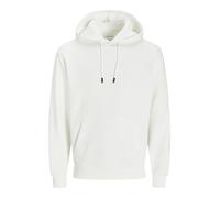 JACK & JONES Men's Jjebradley Sweat Hood Noos Sweatshirt, Cloud Dancer, XXL