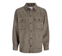 Jack & Jones Bradley Ollie Plus Size Overshirt Brown 3XL Man