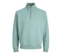 JACK & JONES Jjebradley Sweat Half Zip Noos, Mineral Blue, XL