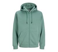 JACK & JONES Jjebradley Sweat Zip Hood Noos, Mineral Blue, M