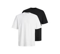 Jack & Jones JJEBRADLEY T-SHIRT O-NECK 2-PACK MP NOOS T-Shirt black white XL