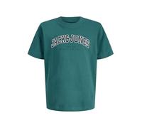 JACK & JONES Jjecaleb Varsity Tee SS O-Neck Noos Pls - Plus Size, Atlantic Deep, 6XL