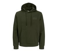 JACK & JONES Jjecorp Logo Sweat Hood Noos, Green (Duffel Bag), XS