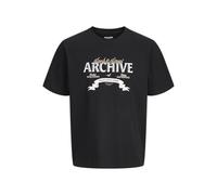 T-shirt Jack & Jones Dover Dover SN Noir M