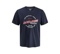 JACK & JONES Jjelogo Tee SS O-Neck 2 Col Ss26 Sn, Sky Captain, XXL