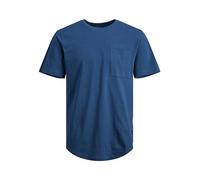 JACK & JONES Jjenoa Pocket Tee Ss Crew Neck Noos, Ensign Blue, S