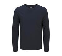 JACK & JONES Jjeorganic Basic Tee LS O-Neck Noos, Blazer Navy, L