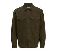 JACK & JONES Jjeperfect Melange Overshirt Ls Sn, Rosin, M