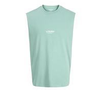 JACK & JONES Jjesoho Sleeveless Tee Sn, Mineral Blue, XL