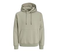 JACK & JONES Mens Jjestar Basic Sweat Hood Noos, Seagrass, L UK