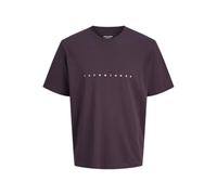 JACK & JONES Jjestar Jj Tee SS Noos Pls, Perfect Plum, XXL Men