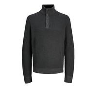 JACK & JONES Men's Jjethan Knit High Neck, Black, M