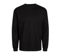 JACK&JONES JJEURBAN Edge Tee LS O-Neck Noos, Black, S