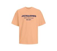 JACK & JONES Men's Jjgale Tee Ss O-Neck T-Shirt, Apricot Ice, S