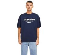 JACK & JONES Men's Jjgale Tee Ss O-Neck T-Shirt, Blazer Navy, S