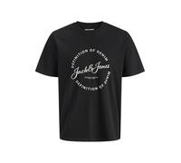 JACK & JONES Jjgrayson Tee Ss Crew Neck-Black-Medium