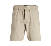 JACK & JONES Men's Jjichris Am 900 Sn Jjcooper Shorts Denim, Moonbeam, M
