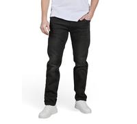 JACK & JONES JJIGLENN Men's Stretch Slim Fit Jeans Trousers Denim Blue Black 30 31 32 33 34 36 38, Black (Cb 137), 34 W/34 L