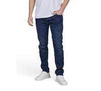 JACK & JONES JJIGLENN Men's Stretch Slim Fit Jeans Trousers Denim Blue Black 30 31 32 33 34 36 38, Black (Cb 146), 34 W/30 L