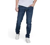 JACK & JONES JJIGLENN Men's Stretch Slim Fit Jeans Trousers Denim Blue Black 30 31 32 33 34 36 38, Blue Denim (Cb 142), 33 W/32 L