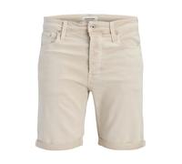 Jack & Jones Jjirick Jjicon Shorts Sq 110 I.k Sn, Light Beige, L Men