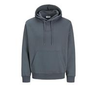 JACK & JONES Jjkenji Sweat Hood Pls - Plus Size, stormy weather, 4XL