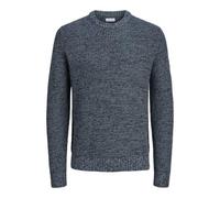 JACK & JONES Jjlink Knit Crew Neck, Sky Captain, M